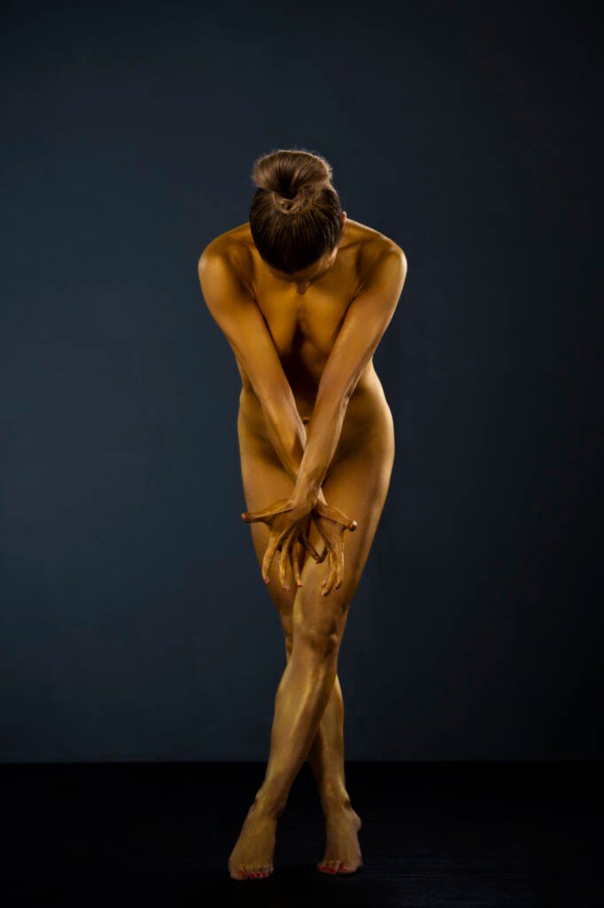 Bodypainting model